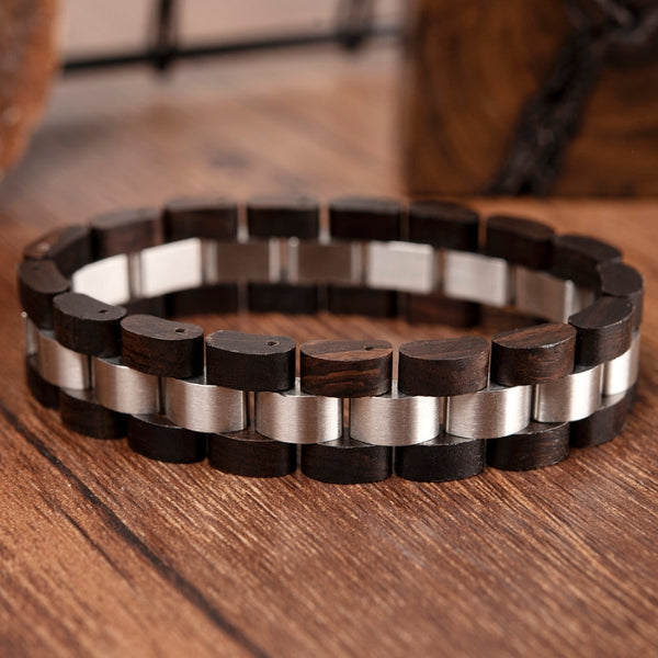 bracelet ébène homme