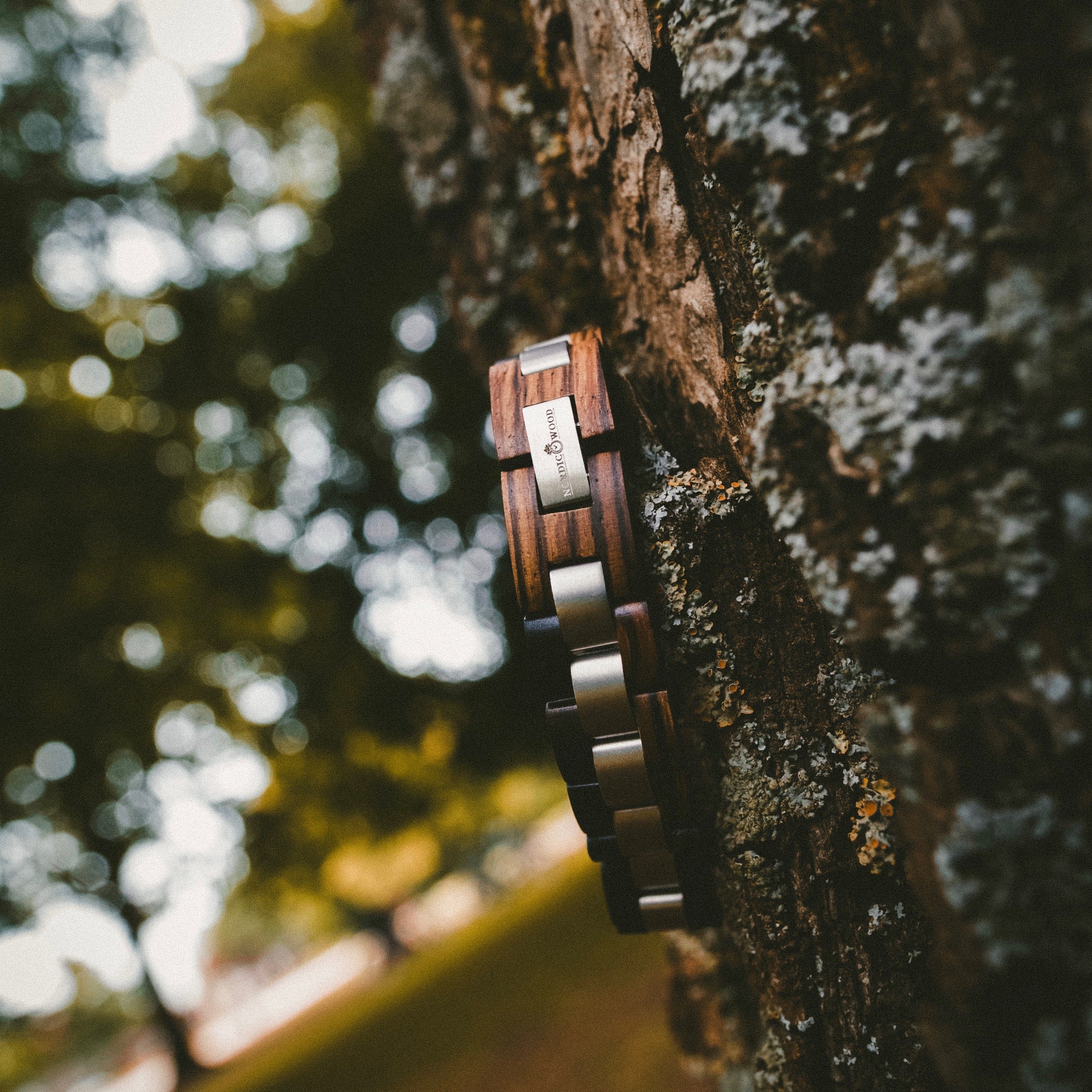 bracelet en bois de tulipier