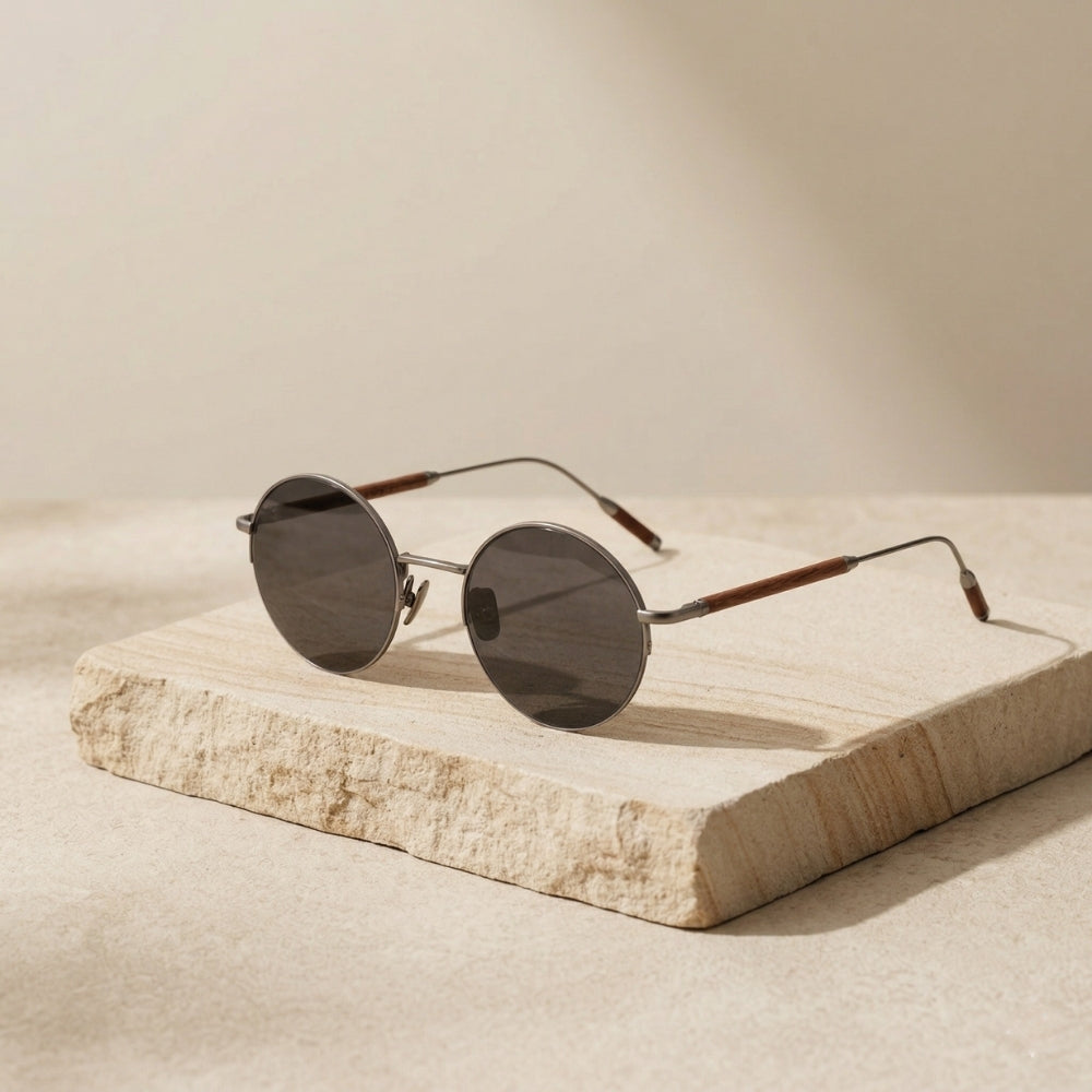 lunettes-rondes-bois-acier-nordic-wood