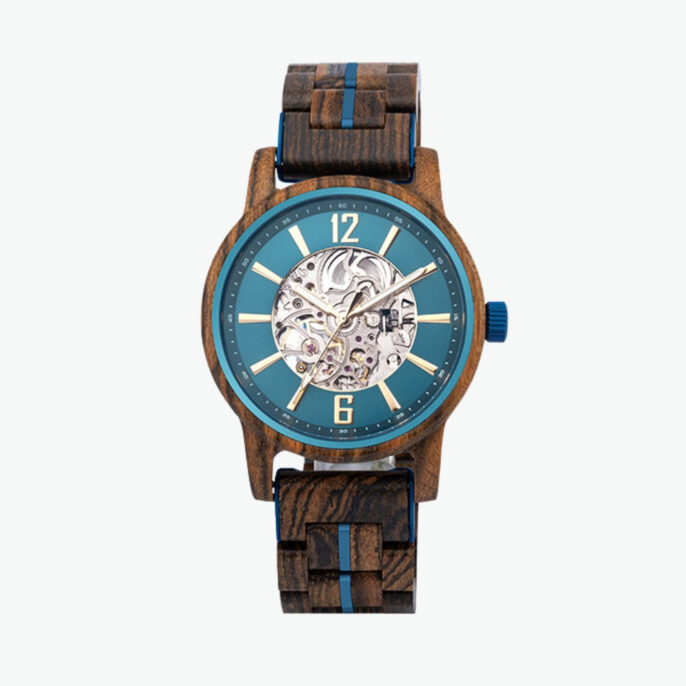 montre-automatique-bois-bleu
