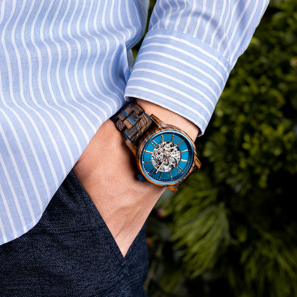 montre-automatique-bleu-homme