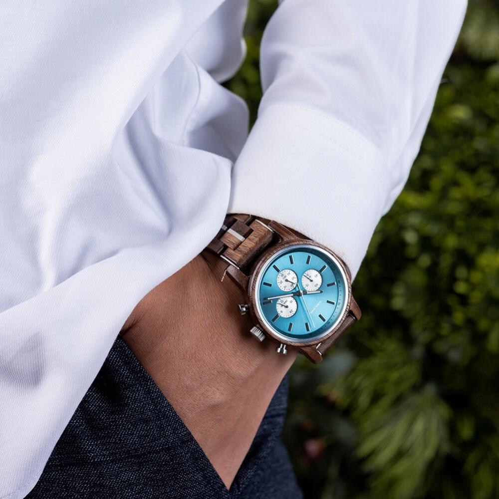 montre-bleu-bois-homme