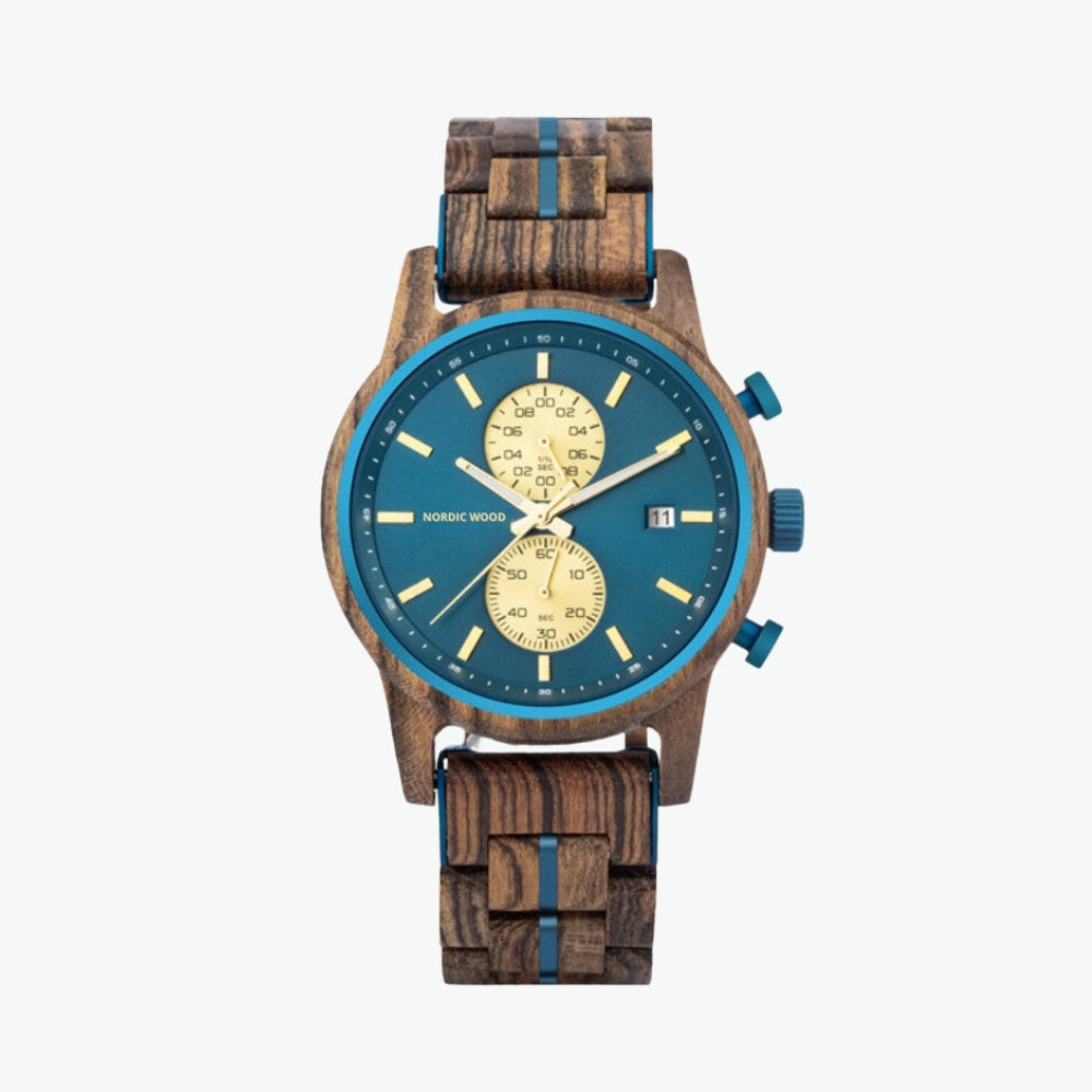 montre-bois-bleu-homme