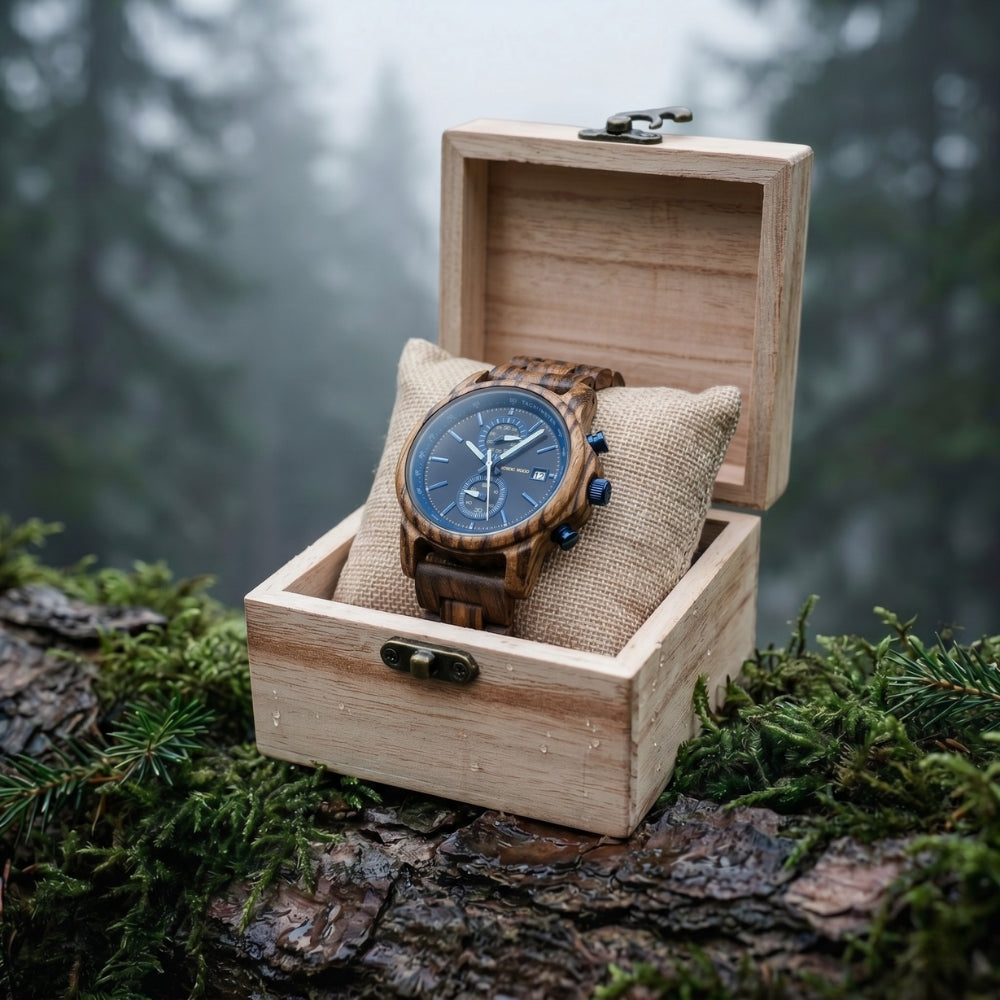 montre-bois-cadran-bleu-nordic-wood