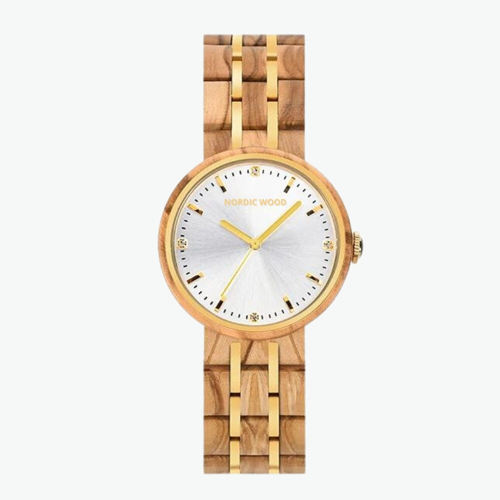 montre-bois-femme-blanc