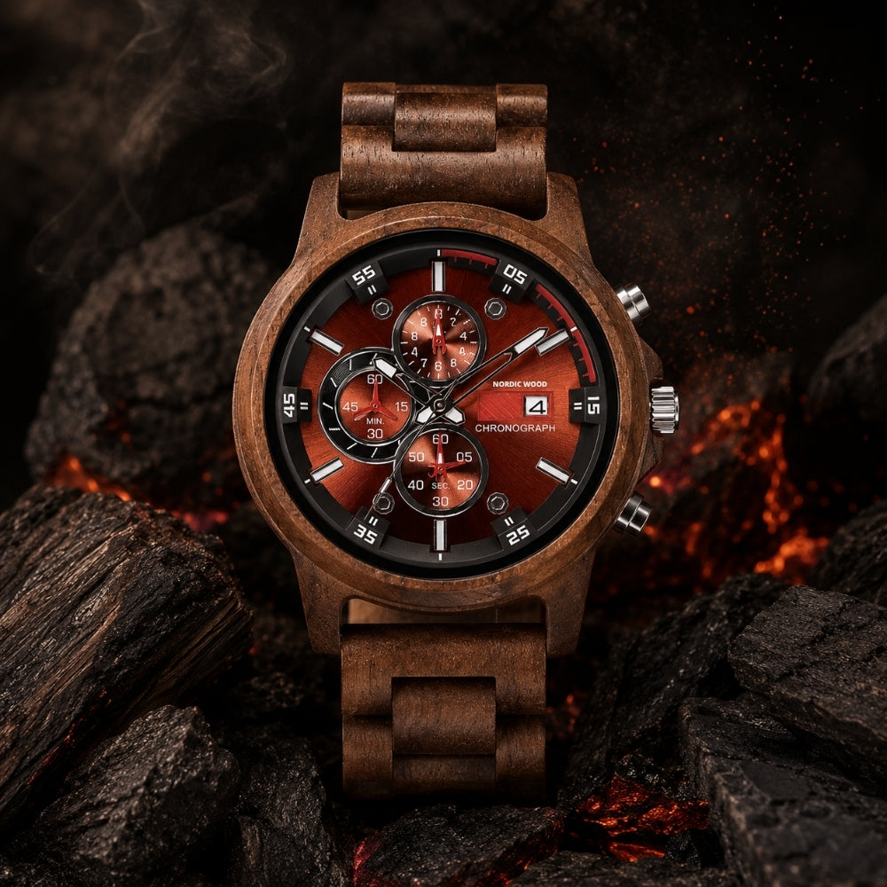 montre-bois-noyer-rouge