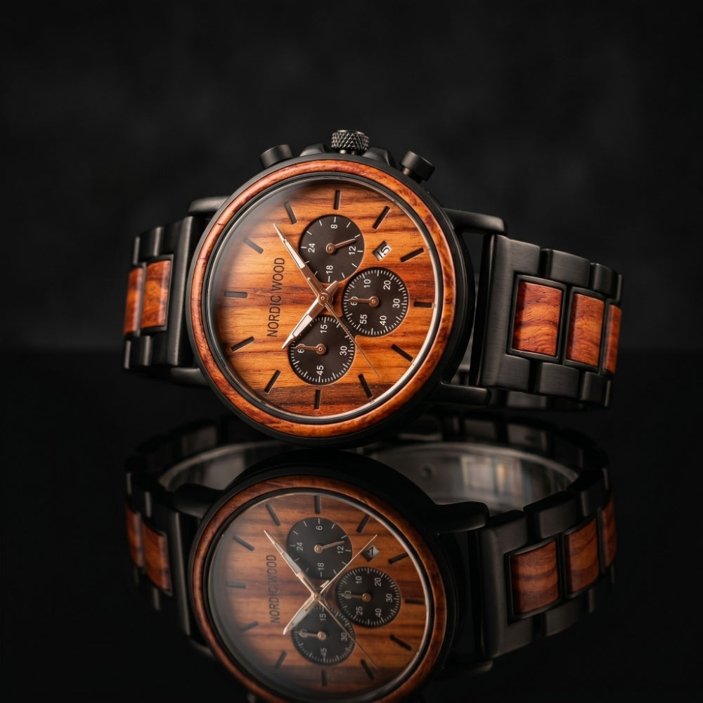 montre-en-bois-rouge-arnica-nordic-wood