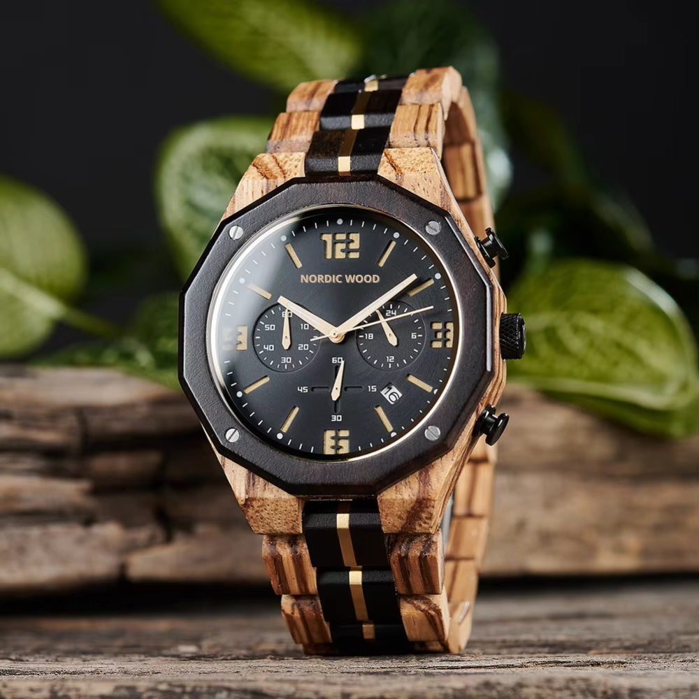 montre-noire-en-bois