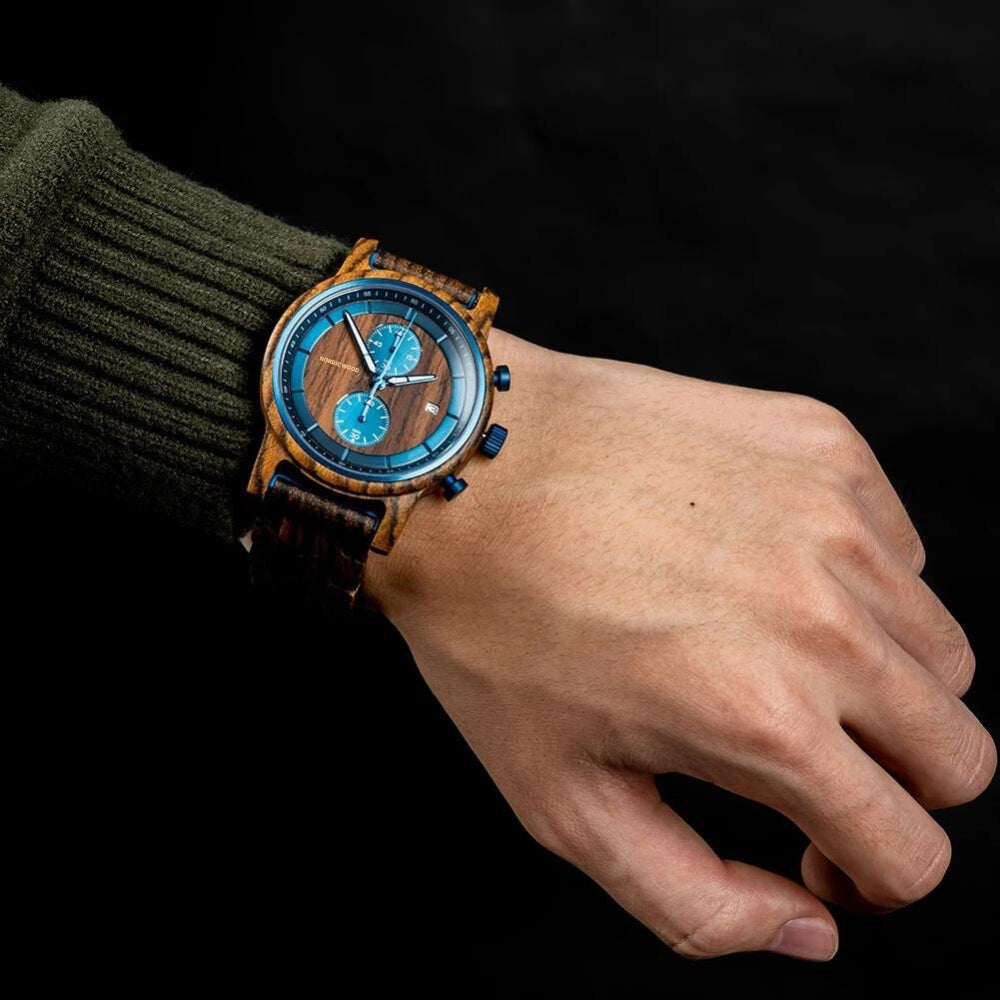 montre-originale-homme-bois-bleu
