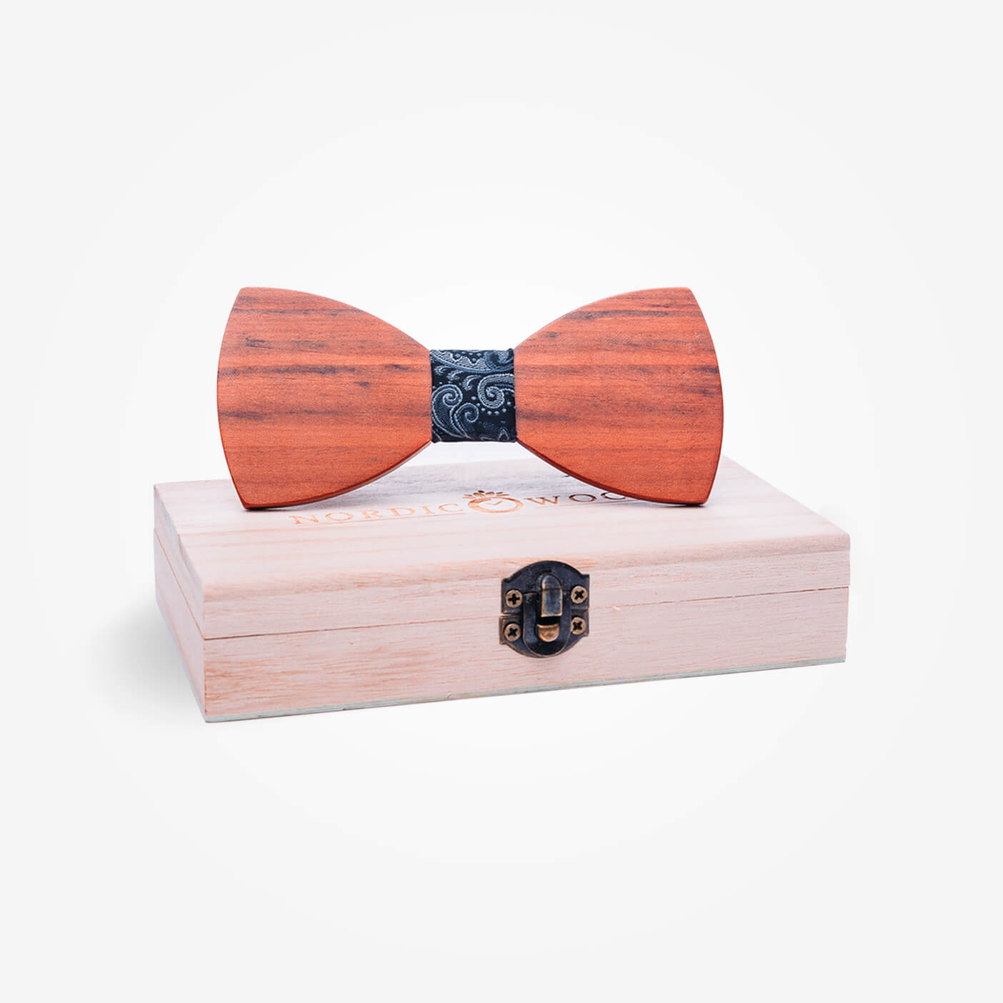 Noeud Papillon en Bois - Grey Maple