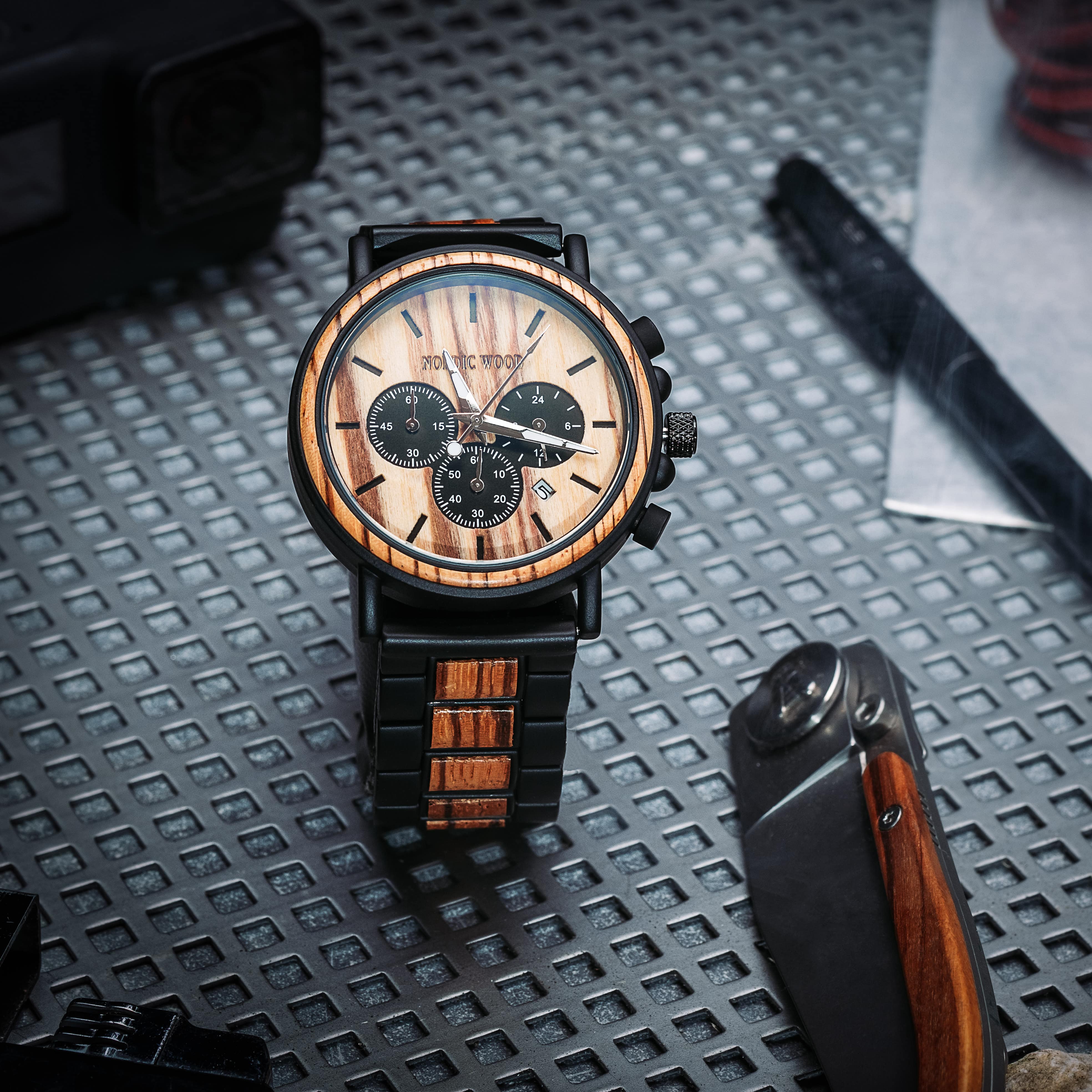 Montre en Bois Homme - Anthémis