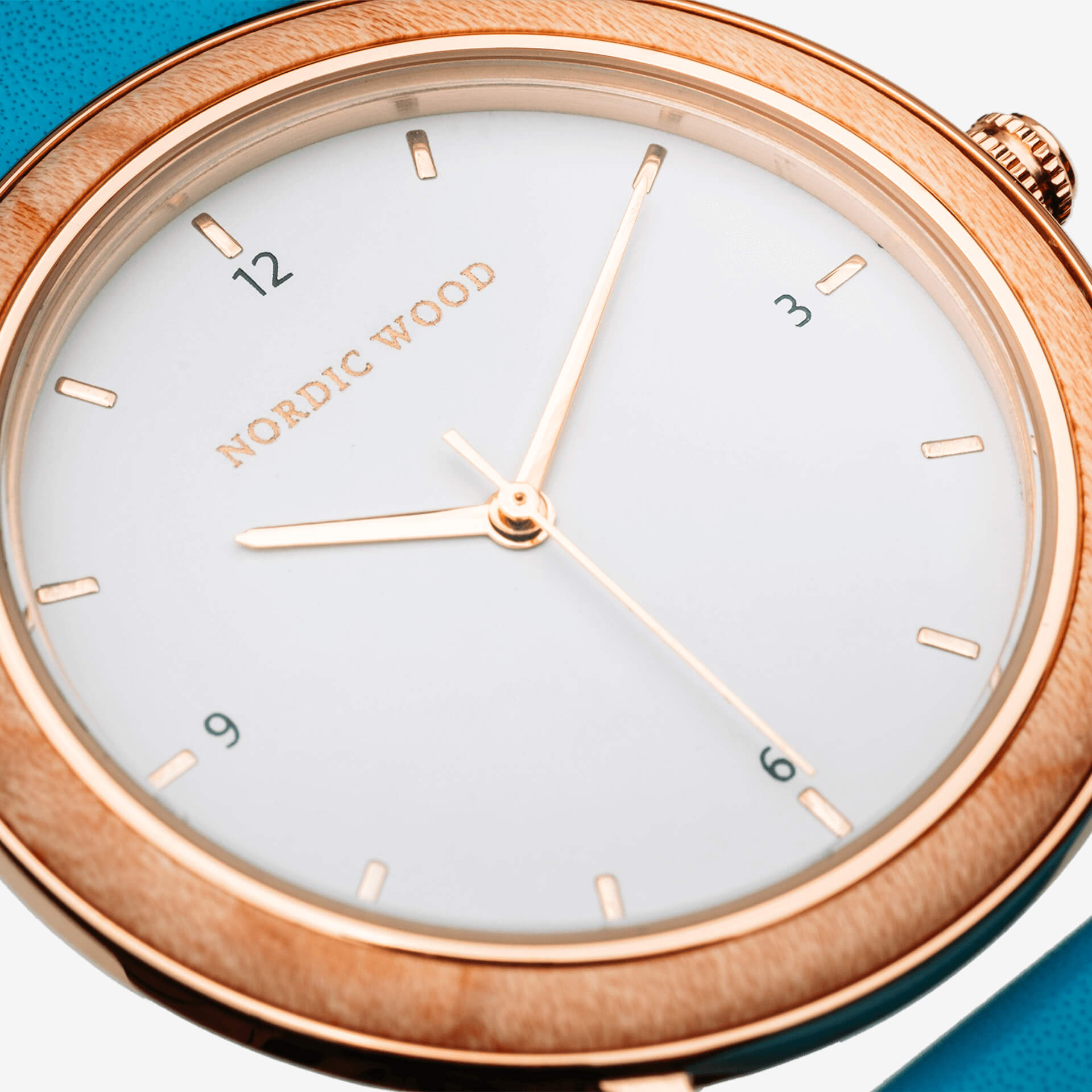 Montre en Bois Femme - Pure Blue