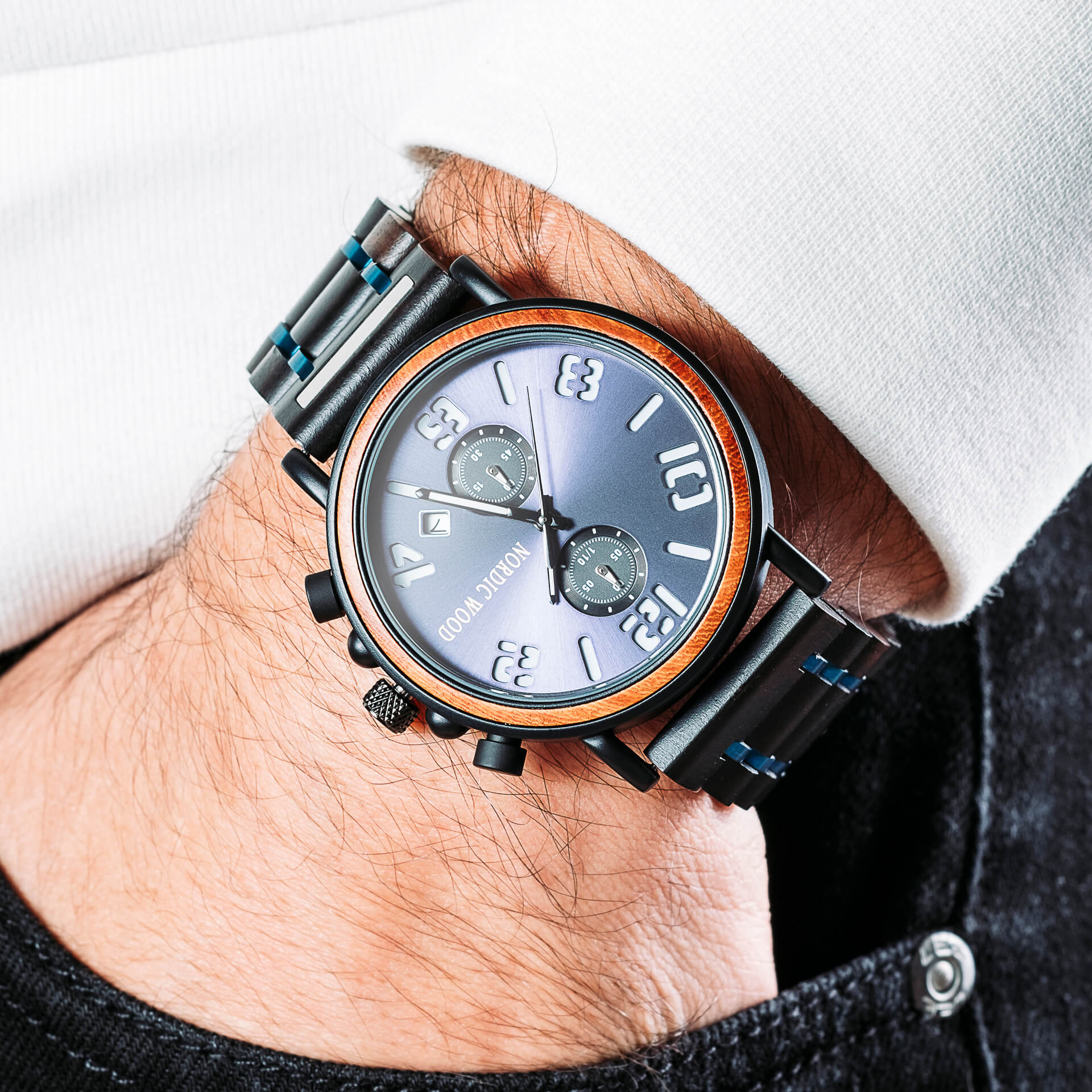 Montre en Bois Homme - Arum