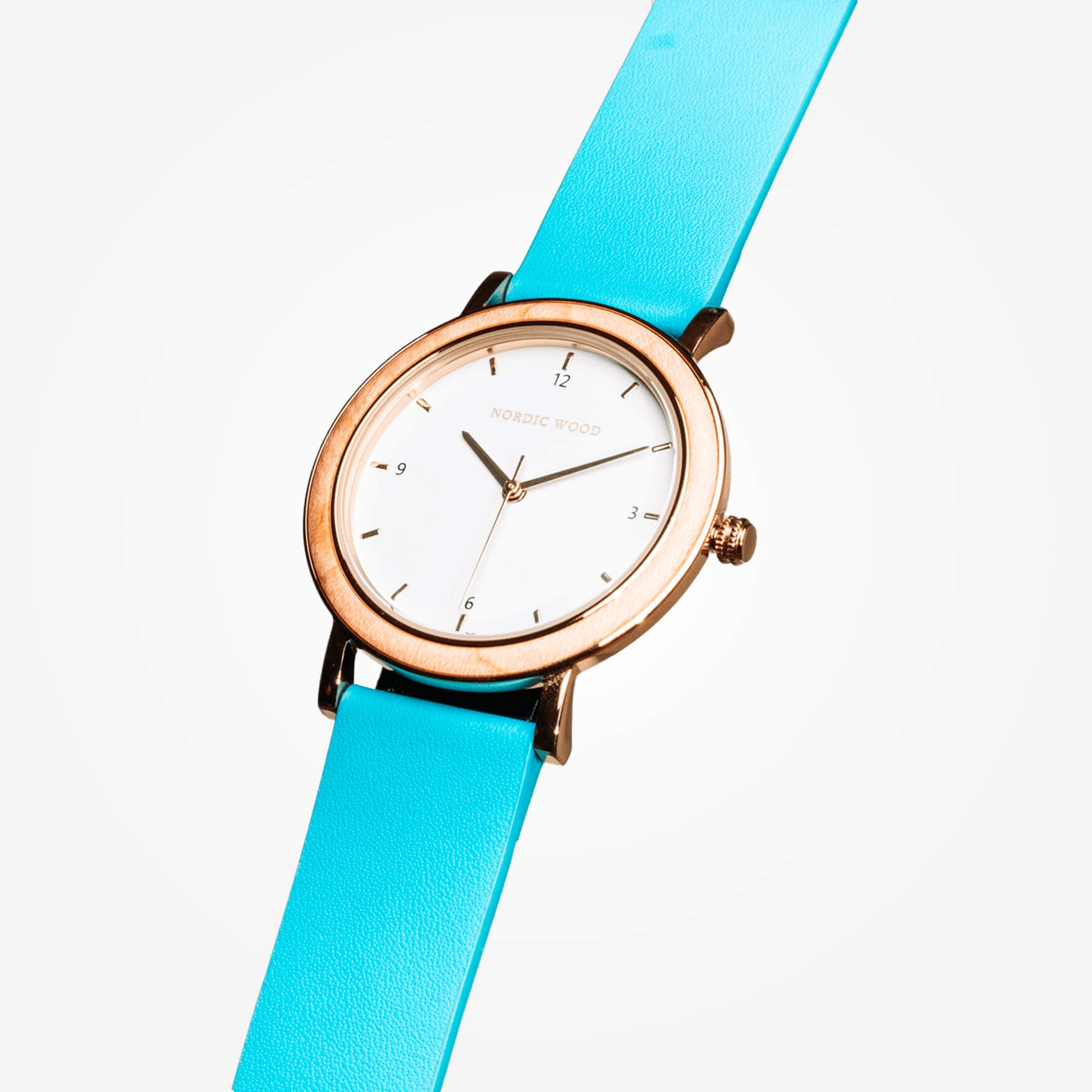 Montre en Bois Femme - Pure Blue