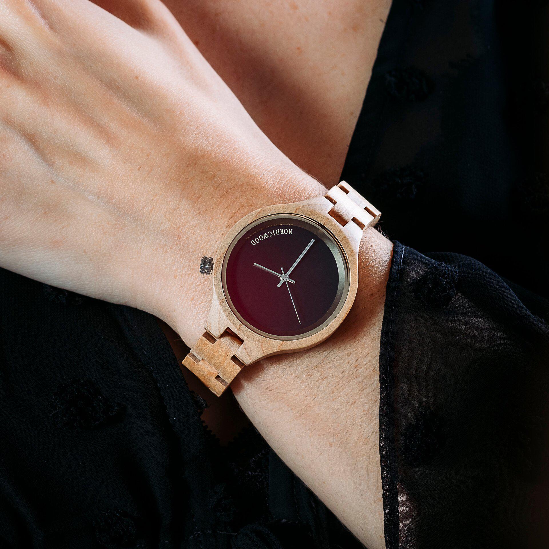 Montre en Bois Femme - Jacinthe
