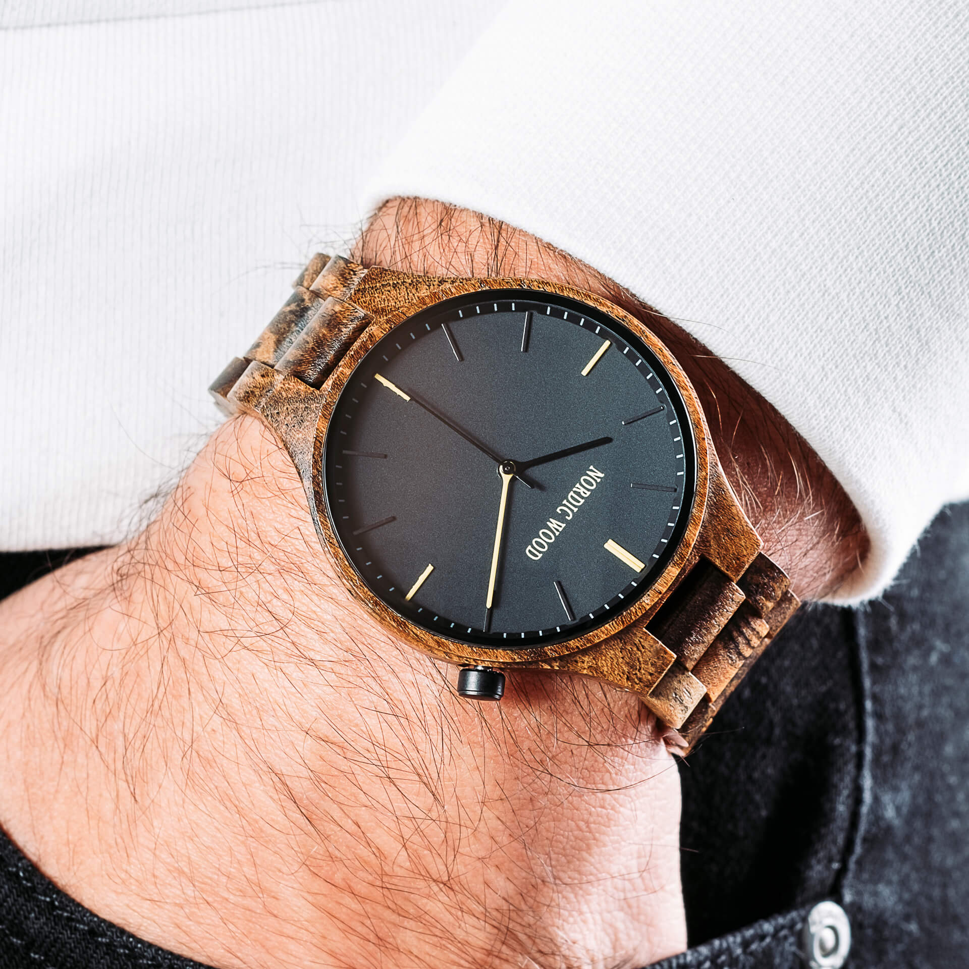 Montre en Bois Homme - Strelizia