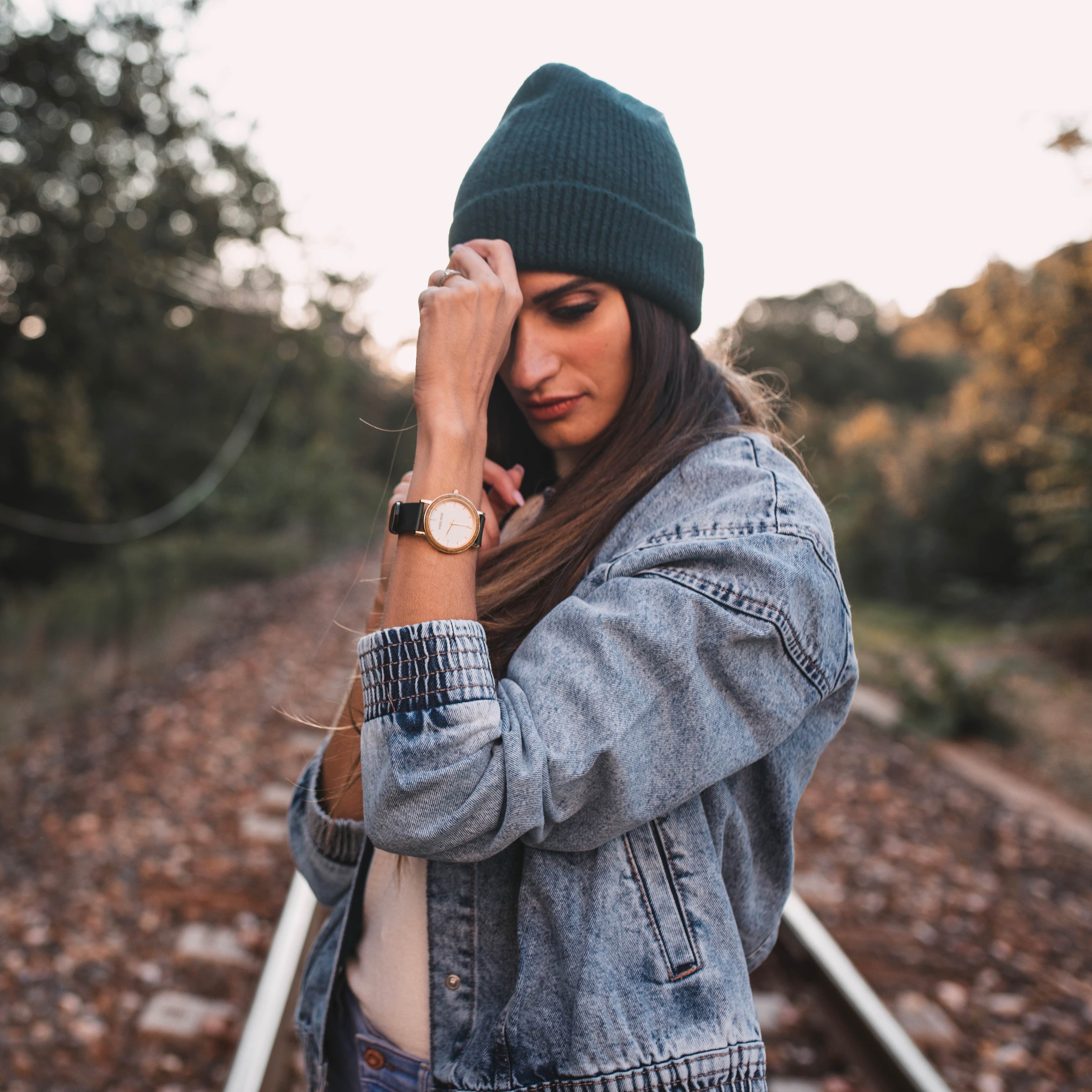 Montre en Bois Femme - Pure Green