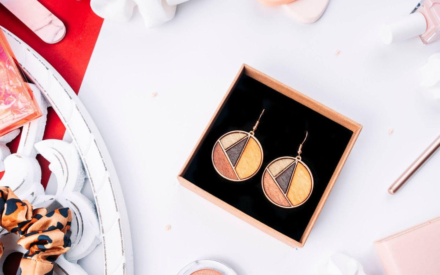 bijoux en bois femme