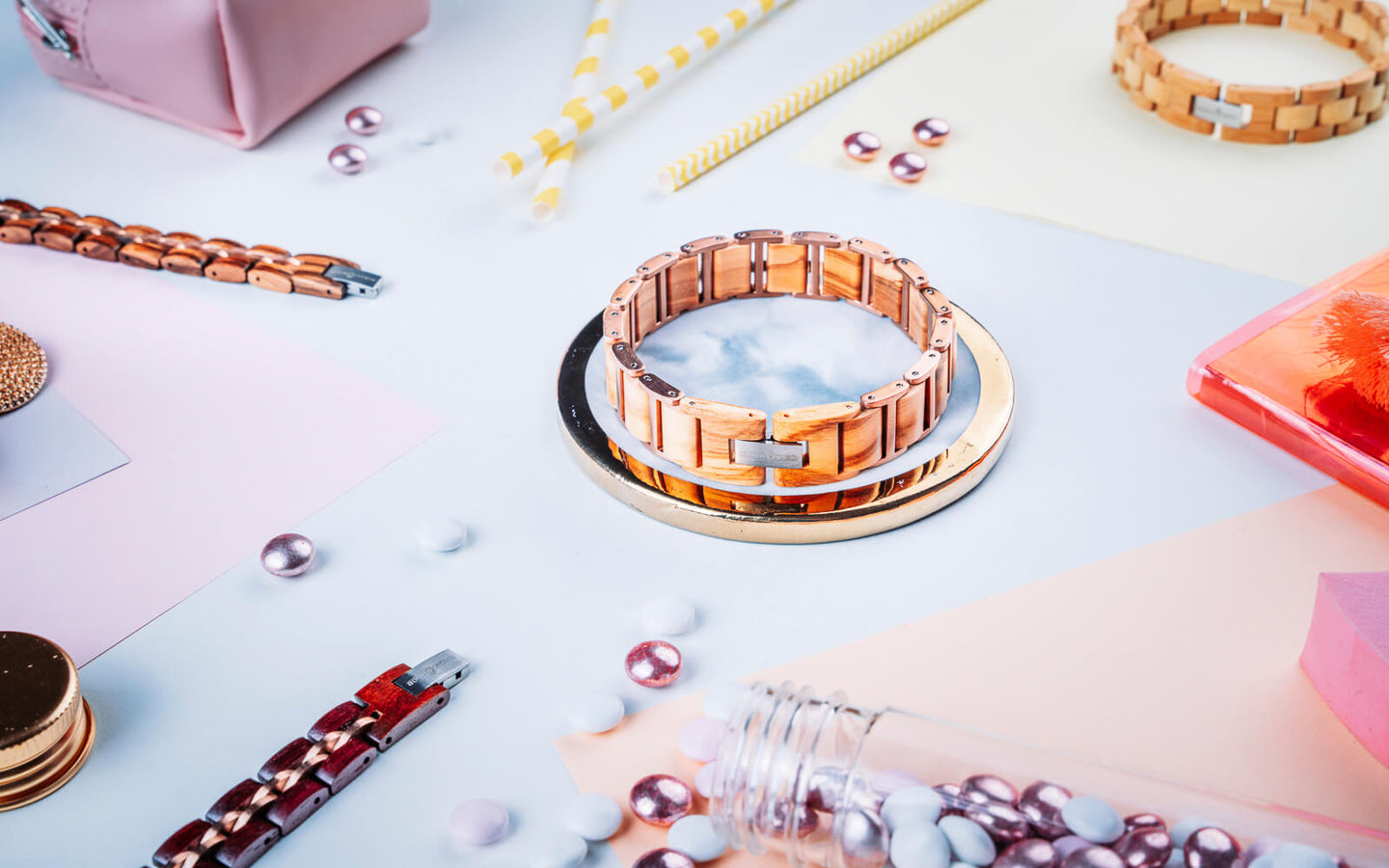 bracelets femme nordic wood