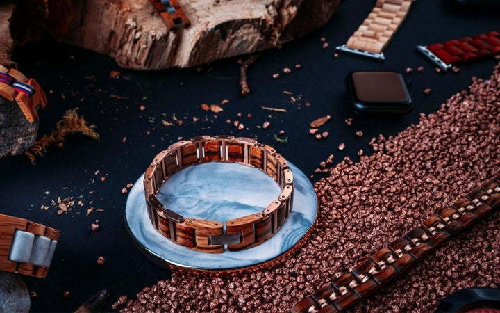 bracelets nordic wood
