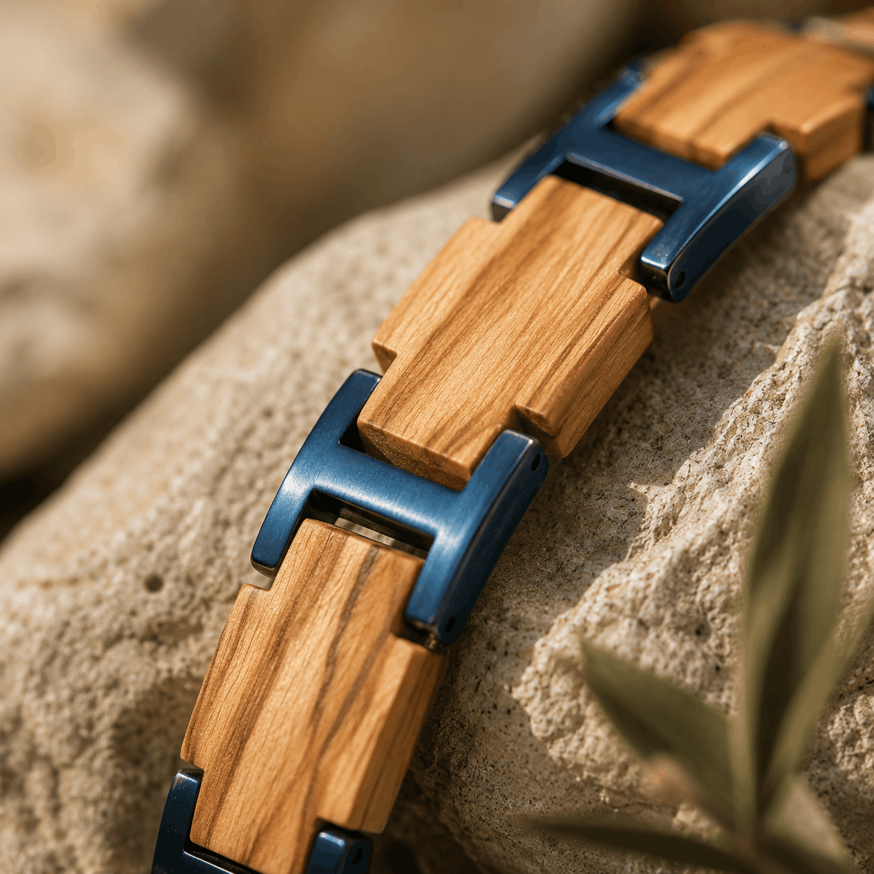 Bracelet en bois de Koa homme détails