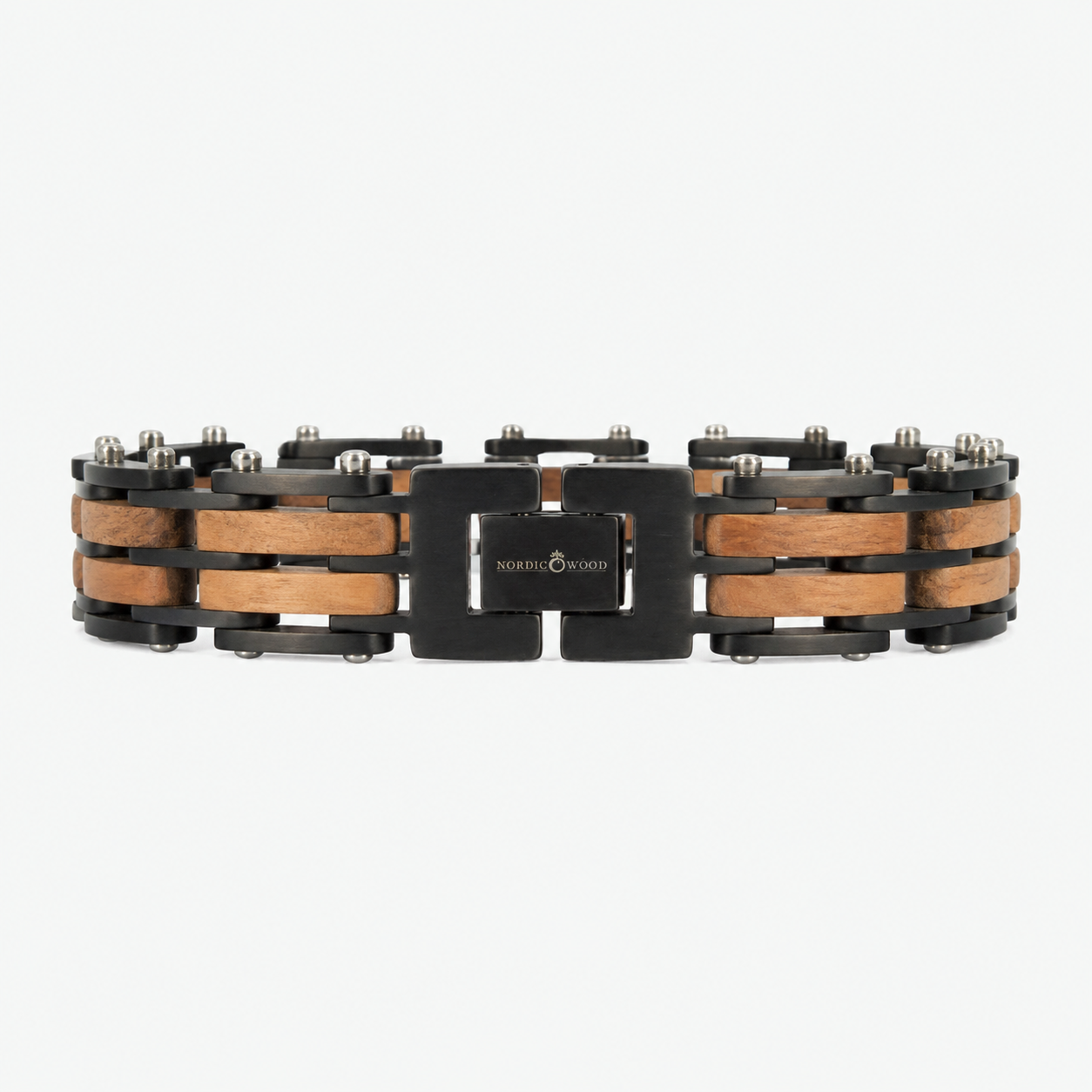 bracelet-bois-acier-midnight-forest