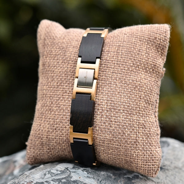 bracelet-en-bois-noir-homme