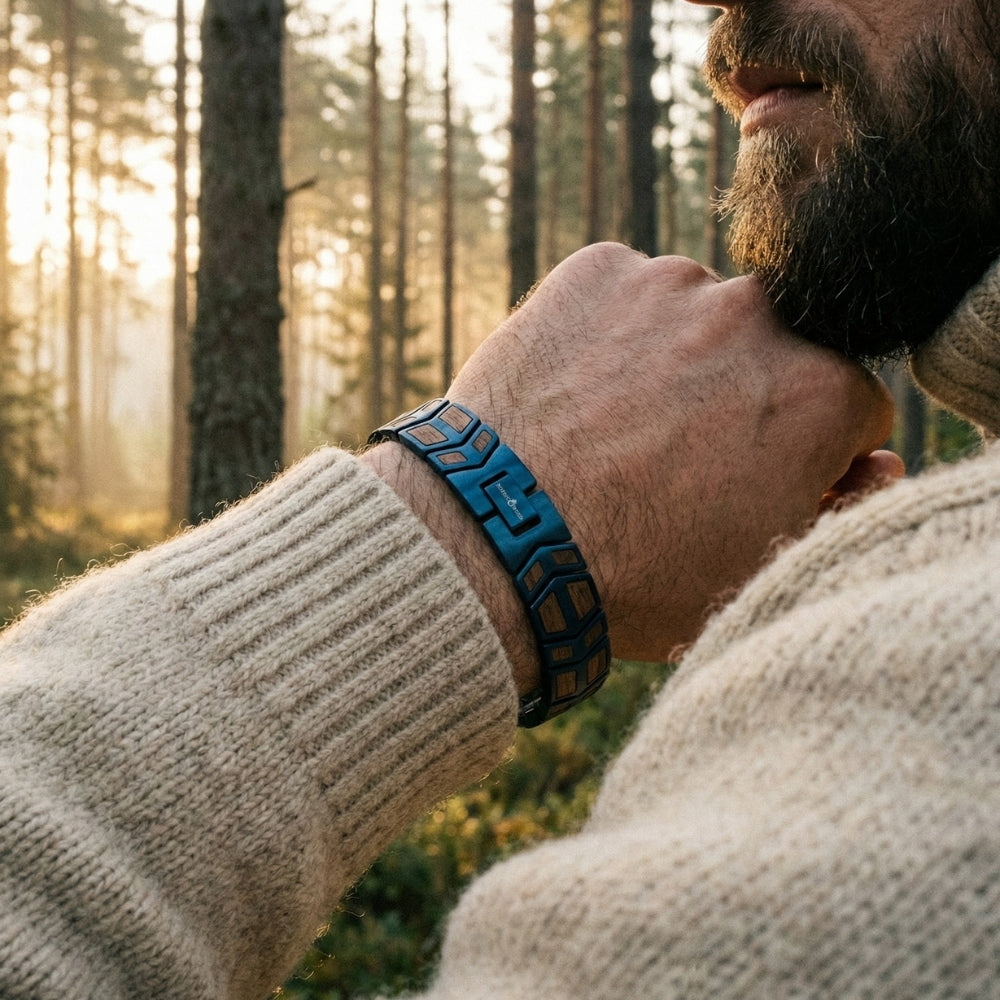bracelet-pour-homme-fait-de-bois