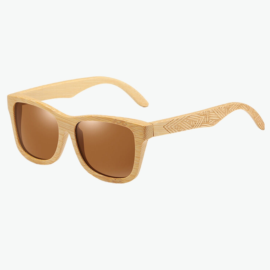 lunettes en bois tendance