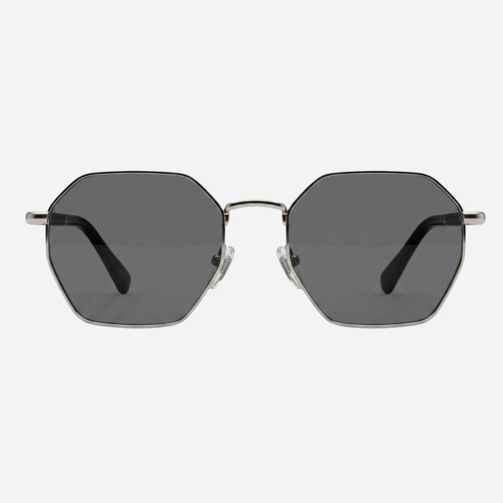 lunettes soleil bois hexagonales