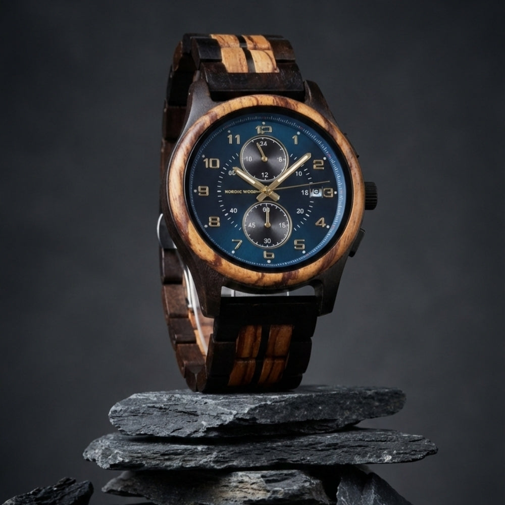 montre-blue-horizon-nordic-wood