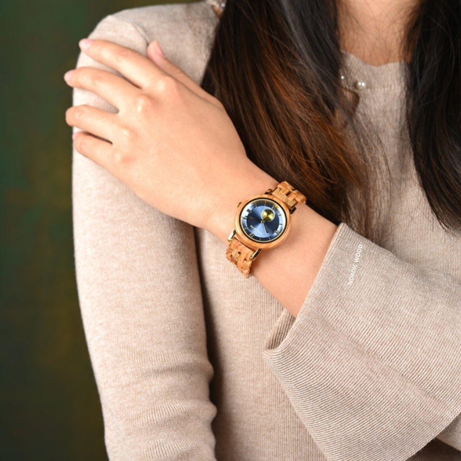 montre-femme-bois