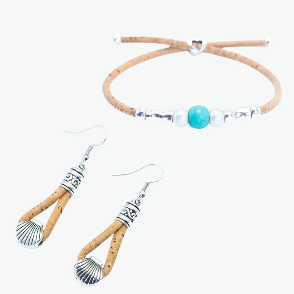 Combo Boucles d'oreilles + Bracelet | Liège N°2
