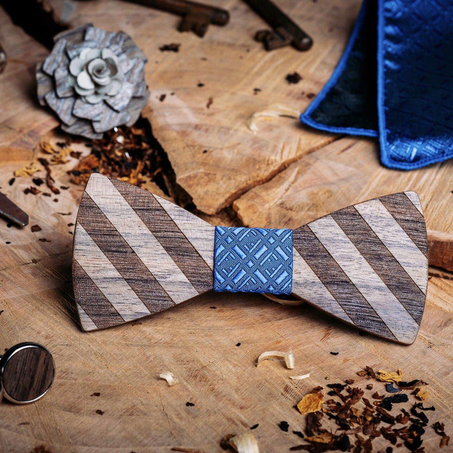 Coffret Noeud Papillon - Cerisier Clair