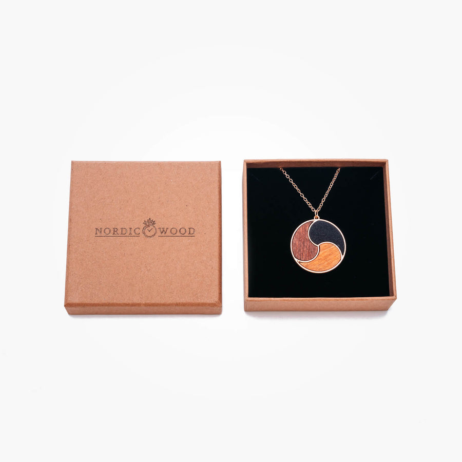 Pendentif en Bois - Infinity