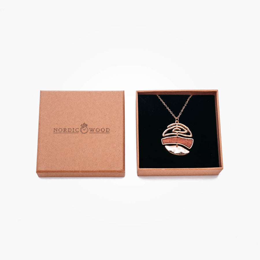 Pendentif en Bois - Serenity