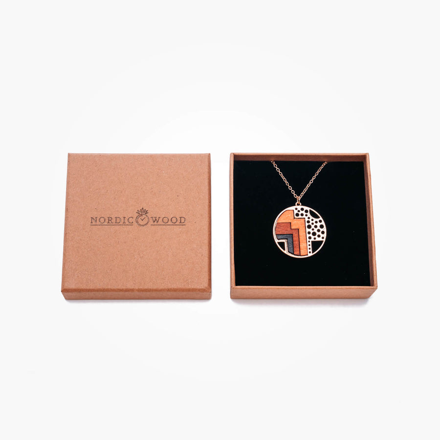 Pendentif en Bois - Aurora n°2