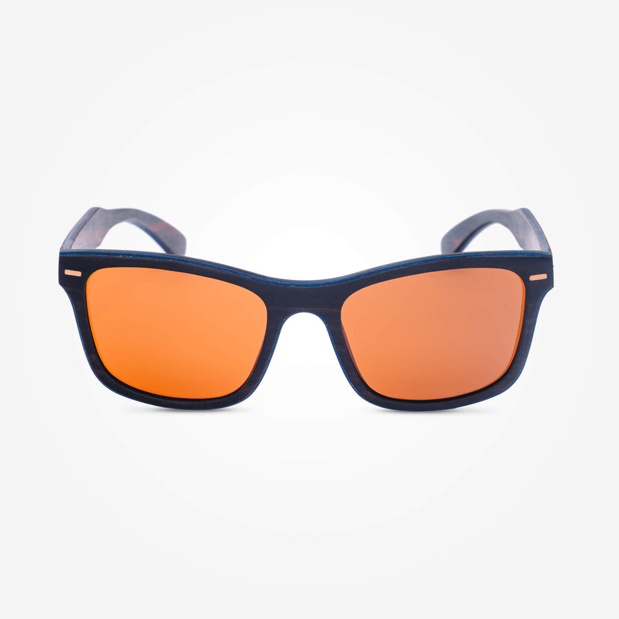 Lunettes de Soleil en Bois - Clubmaster Brown