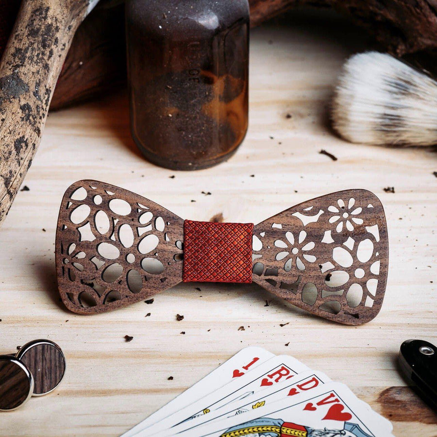 Coffret Noeud Papillon - Groseillier Rouge