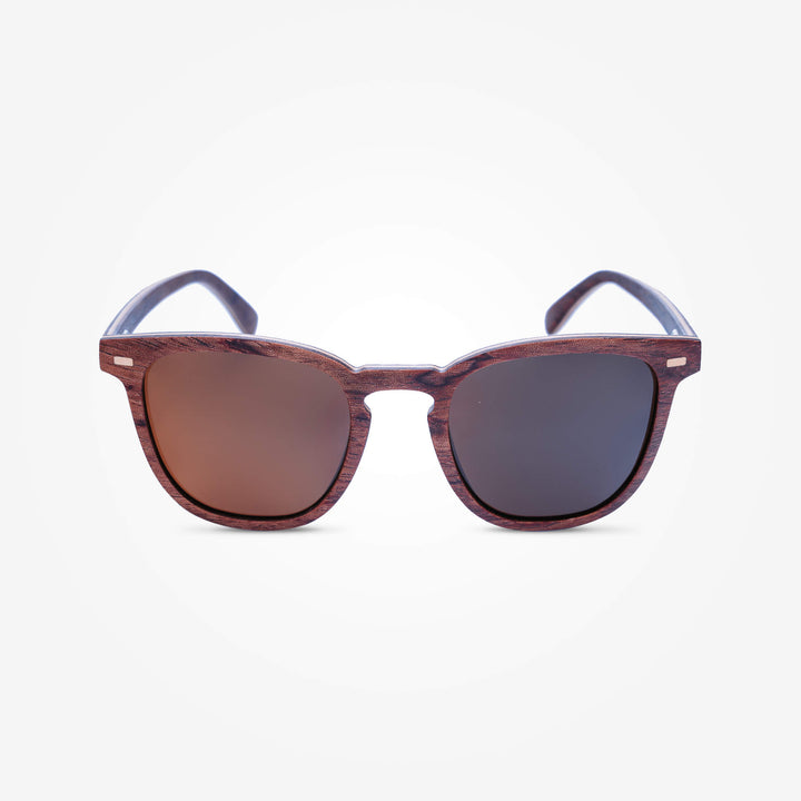 Lunettes de Soleil en Bois - Clubmaster Coffee