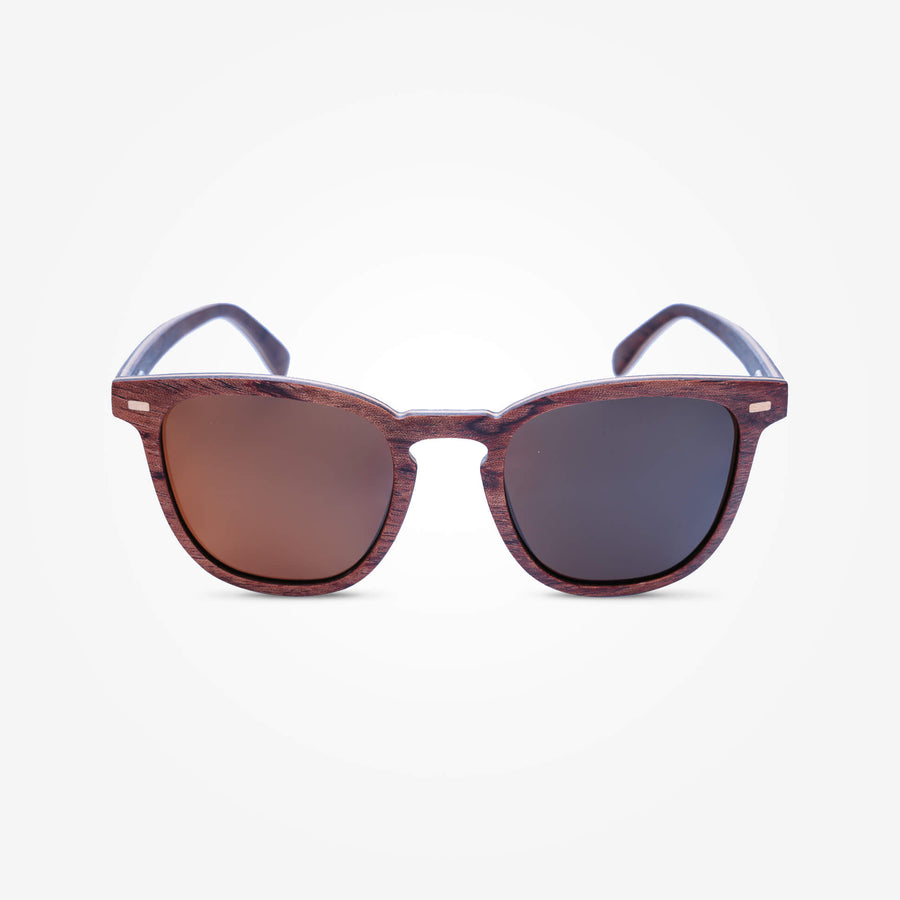 Lunettes de Soleil en Bois - Clubmaster Coffee