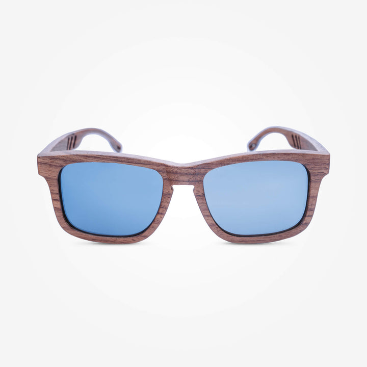 Lunettes de Soleil en Bois - Wayfarer Grey