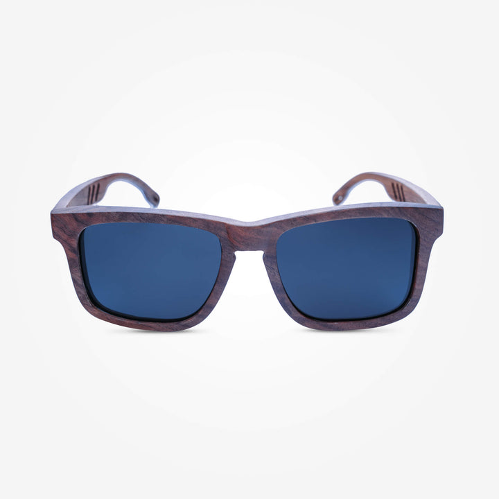 Lunettes de Soleil en Bois - Wayfarer Black