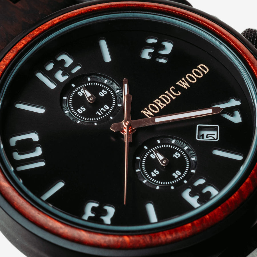 Montre en Bois Homme - Primevère