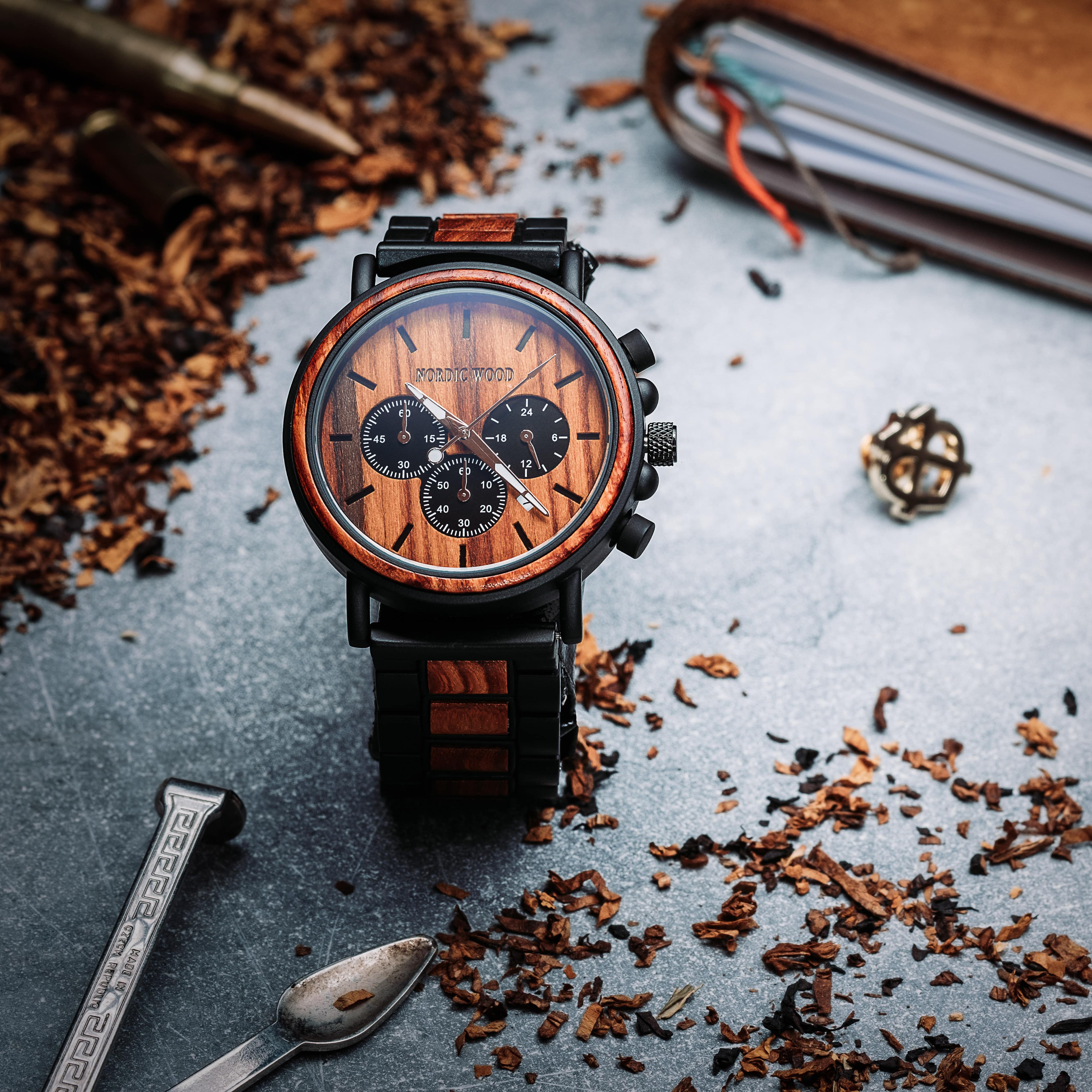 Montre en Bois Homme - Arnica