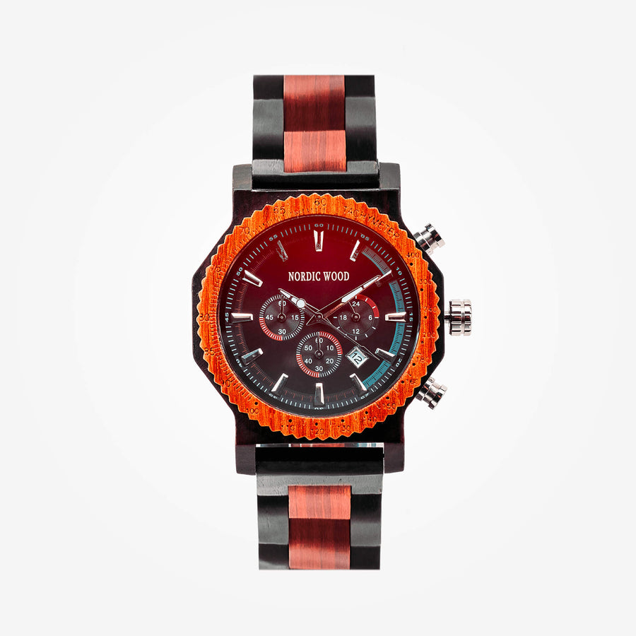 Montre en Bois Homme - Ebéniste