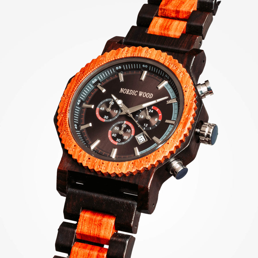 Montre en Bois Homme - Ebéniste