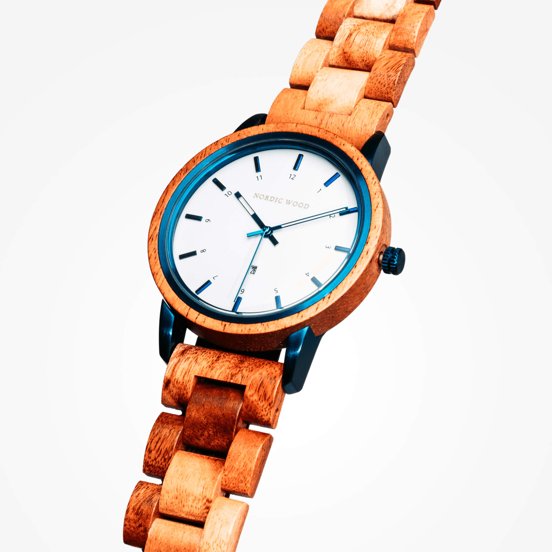 Montre en Bois Homme - Brown Wood