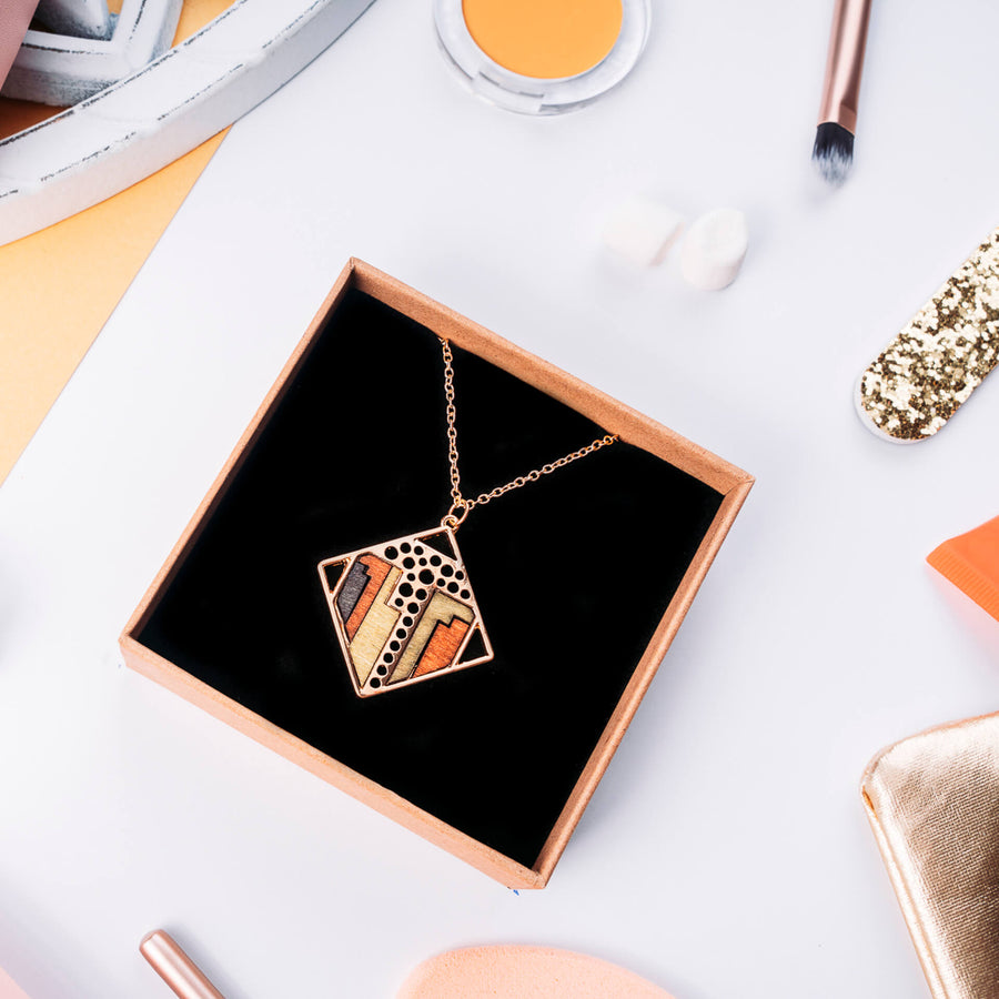 Pendentif en Bois - Aurora n°3