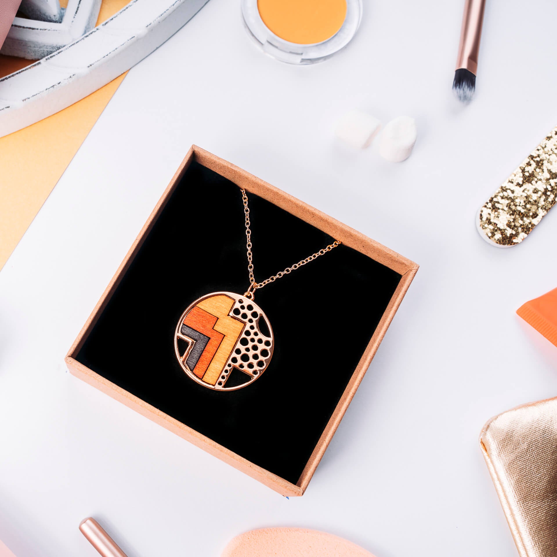 Pendentif en Bois - Aurora n°2
